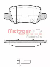 Комплект тормозных колодок METZGER 0818.10